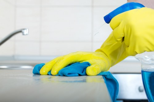 Clean, fresh mattress with bedding being replaced